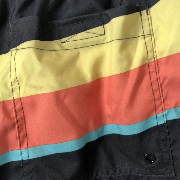 Old Navy NWT Men's Striped Above the Knee Swim Trunks Shorts 8" Inseam Size XXL - Picture 8 of 12